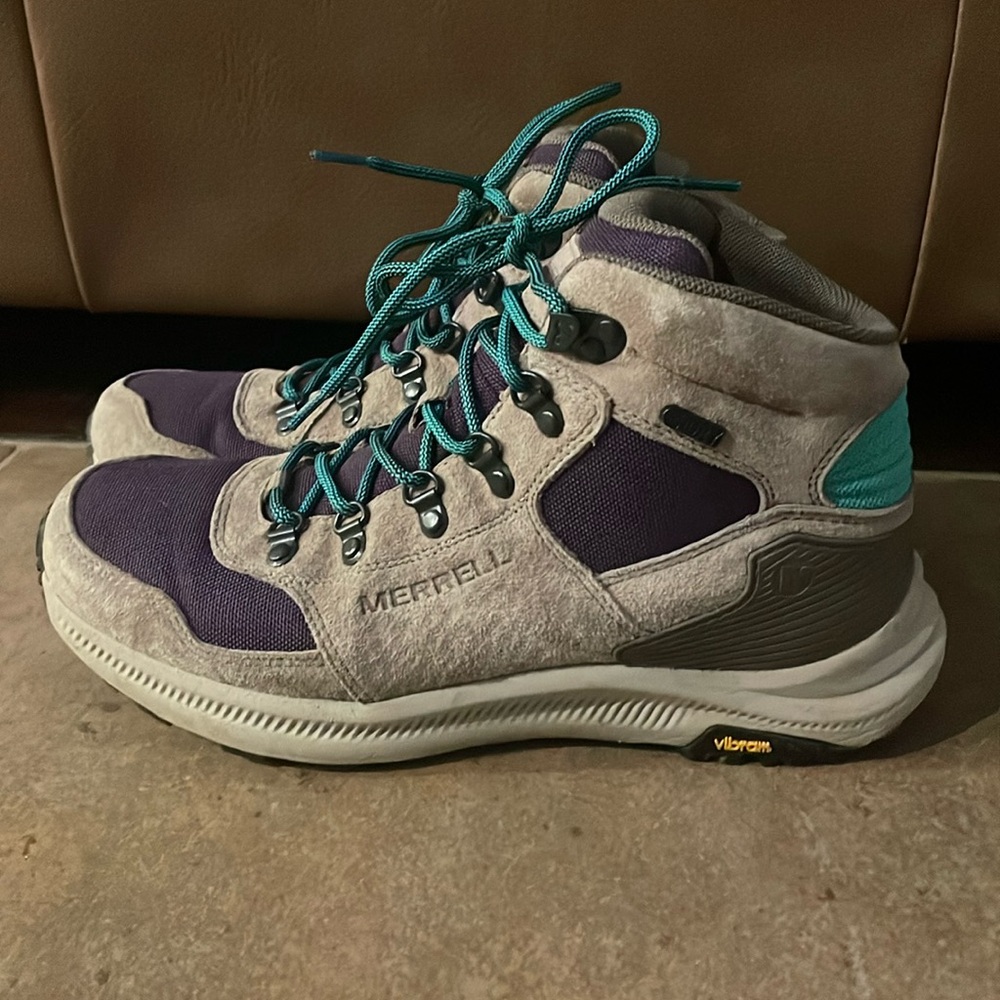 Merrell Women's Hiking Shoes - Purple and Teal